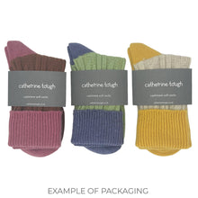 Load image into Gallery viewer, Cashmere Blend Slouch Socks