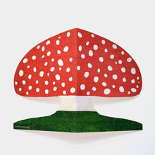 Load image into Gallery viewer, Red mushroom card