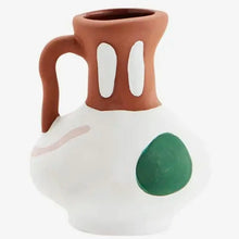 Load image into Gallery viewer, Hand Painted Terracotta Vase