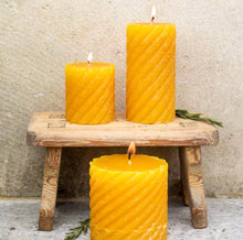 Load image into Gallery viewer, Ochre Pillar Candles