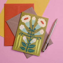 Load image into Gallery viewer, Whimsical Flowers - Everyday Greetings Card