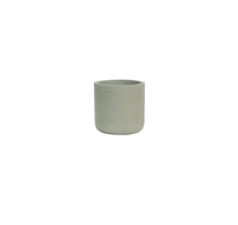 Load image into Gallery viewer, Cement Cylindrical Planter - H14.5cm x 15cm