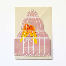 Load image into Gallery viewer, Lovebirds card