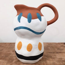 Load image into Gallery viewer, Hand Painted Terracotta Vase - Medium
