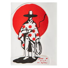 Load image into Gallery viewer, Wild At Heart Cowboy - Letterpress Cut-out Cards