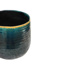 Load image into Gallery viewer, Como Hand Finished Indoor Ceramic Plant Pot H15cm x D18cm