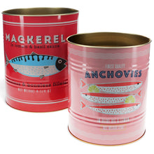 Load image into Gallery viewer, XL Storage Tins (Fish designs)