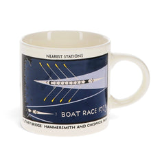 Load image into Gallery viewer, Ceramic Mug - TFL Vintage Poster "Boat Race"