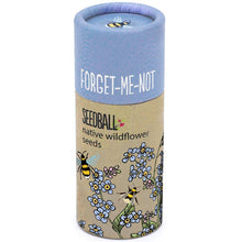 Load image into Gallery viewer, Wildflower Seedball Tube - Forget-Me-Not