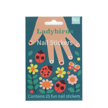 Load image into Gallery viewer, Children's Nail Stickers - Ladybird
