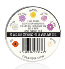 Load image into Gallery viewer, Artist Meadow Seedball Tin