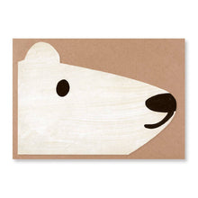 Load image into Gallery viewer, Polar bear card