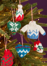 Load image into Gallery viewer, Fair Isle Wool Jumper - Tree Decoration