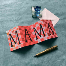 Load image into Gallery viewer, Mama Concertina Greeting Card