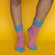 Load image into Gallery viewer, Cashmere Blend Slouch Socks