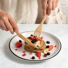 Load image into Gallery viewer, Reusable Bamboo Cutlery Set - Handmade & Eco-friendly Pack