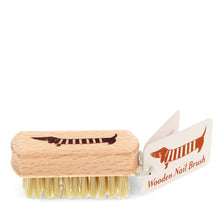 Load image into Gallery viewer, Wooden Travel Nail Brush - Cat & Dog