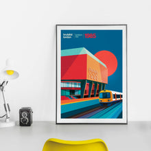 Load image into Gallery viewer, Brixton Rec, Brutalist London Art Print