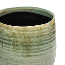 Load image into Gallery viewer, Como Hand Finished Indoor Ceramic Plant Pot H14cm D15cm