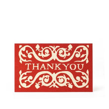 Load image into Gallery viewer, Pack of Six Small Thank You Cards - Cambridge Imprint