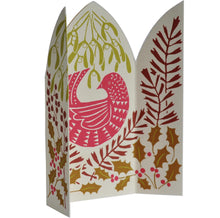 Load image into Gallery viewer, Hidden Winter Bird Triptych Card Cambridge Imprint