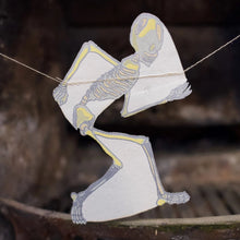 Load image into Gallery viewer, Dancing Skeleton Halloween Garland - East End Press