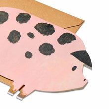 Load image into Gallery viewer, Spotty Pig Card