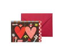 Load image into Gallery viewer, Two Hearts Mini Card