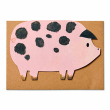Load image into Gallery viewer, Spotty Pig Card
