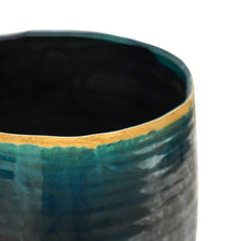 Load image into Gallery viewer, Como Hand Finished Indoor Ceramic Plant Pot H14cm D15cm