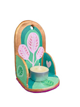 Load image into Gallery viewer, "Pink Prayer Plant" Sconce By @KittyMacmade