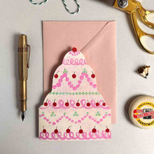 Load image into Gallery viewer, Birthday & Wedding Cake Card