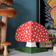 Load image into Gallery viewer, Red mushroom card