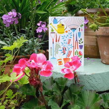 Load image into Gallery viewer, Everyday greetings card - Garden Tools