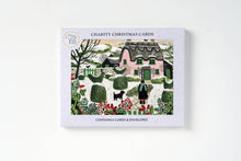 Load image into Gallery viewer, AGBI Christmas Card Pack - Pink Cottage And Snowy Topiary