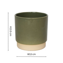 Load image into Gallery viewer, Enos Ceramic Indoor Plant Pot H13.5cm D13cm
