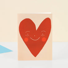 Load image into Gallery viewer, Wonky Heart Love Card | Anniversary | Valentine's Day