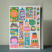 Load image into Gallery viewer, Fireworks Collection A6 Card