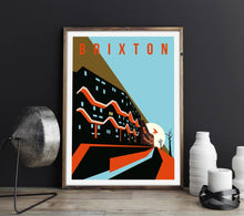 Load image into Gallery viewer, Brutalist London: Brixton Art Print