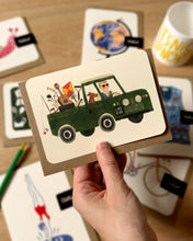 Load image into Gallery viewer, Dad's Land Rover Card