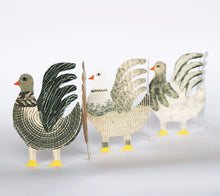 Load image into Gallery viewer, Chickens Concertina Card