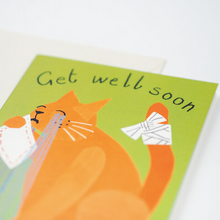 Load image into Gallery viewer, Get Well Soon  Cat Card - Hadley