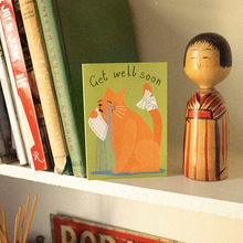 Load image into Gallery viewer, Get Well Soon  Cat Card - Hadley