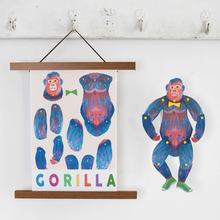 Load image into Gallery viewer, Cut Out and Make Puppet - Gorilla