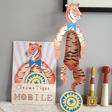 Load image into Gallery viewer, Paper Mobile - Tiger