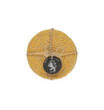 Load image into Gallery viewer, Hand Woven Circular Coasters - Indian Yellow