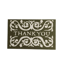 Load image into Gallery viewer, Pack of Six Small Thank You Cards - Cambridge Imprint