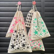 Load image into Gallery viewer, Drawstring Bags with Stars