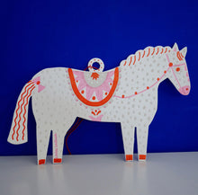 Load image into Gallery viewer, Paper Cut Out Decoration - Horse - Printed Peanut