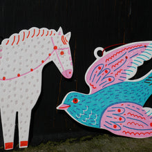 Load image into Gallery viewer, Paper Cut Out Decoration - Horse - Printed Peanut